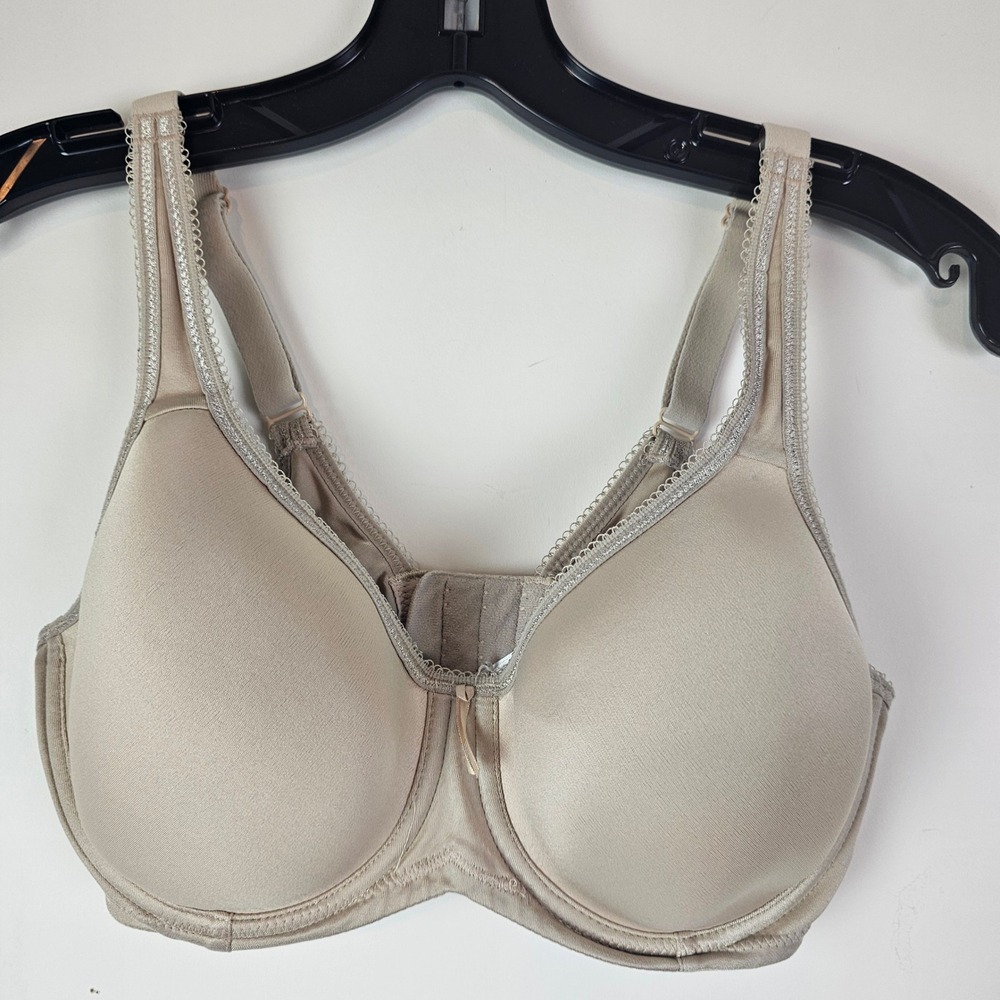 Wacoal Basic Beauty Underwire Spacer Bra 853192 Sand Beige Womens 34D